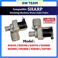 Compatible SHARP Washing Machine Water Inlet Valve ESX115 / ESX705 / ESX715 / ESX805 / ESX905 / ESX8