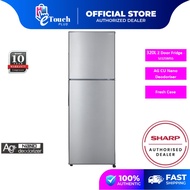 Sharp 320 L 2 Door Refrigerator SJ325MSS fridge peti sejuk