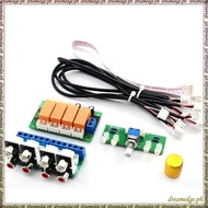 [S D K G] Relay 4-Way Audio Input Signal Selector Switching RCA Audio Input Selection Board of Rotar