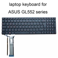 CZ CS Czech Slovakia Backlit keyboard for ASUS ROG GL552 GL752 GL552JX GL552V GL5524VW VX Blue RED 9