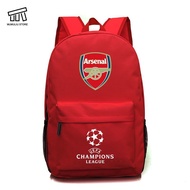 Champions League Arsenal Football Sports Travel Bag Backpack Trendy New Style Student School Bag Men