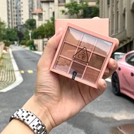 3CE EUNHYE HOUSE Sudoku Eyeshadow Palette 9 Colors Matte Pearlescent OVERTAKE Pumpkin Color