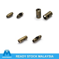 Cord End Connector Silver Brass Ball Chain Connector Ball Chains