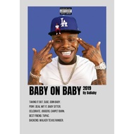 Album Cover Poster Baby On Baby by DaBaby