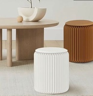 十八紙折疊圓凳矮凳子，家用省空間餐椅凳多功能，便攜創意傢具折疊凳