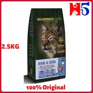 WILDERNESS LEGEND Super Premium Hair & Skin 2.5KG Dry Cat Food/ Makanan Kucing/ Pet Food