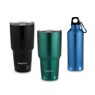 Living Core Monster Tumbler Composition 1 - Insulated and heated monster tumbler 900ml*1, sports bottle 500ml*1