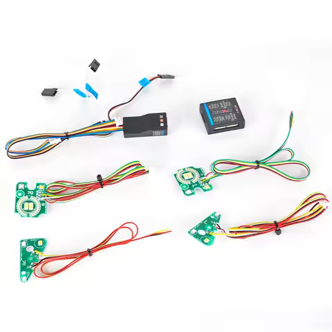 LED Light System LED Headlight Tail Light Kit For TRX TRX4 TRX-4 Defender 1/10 RC Crawler Car
