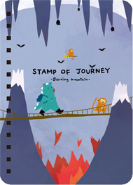 Stamp of Journey 探險集章本 v.2 [火山]【Dimanche 迪夢奇】 (新品)