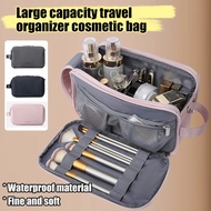 【Hot sale】Large capacity travel storage makeup bag Organiser Toiletries Portable Waterproof Pouch Travel Handbag