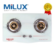 Milux MGH-222 Built In &amp; Free-Standing Glass Hob / 2 Burner Glass Hob MGH222 3.2kw