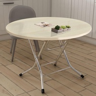 Household Small Table, Folding Table, Dining Table, Simple Small Apartment Dining Table Small Round 