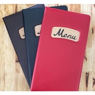 Menu Book - Menu Book - Premium leather Menu Cover 10 leaves