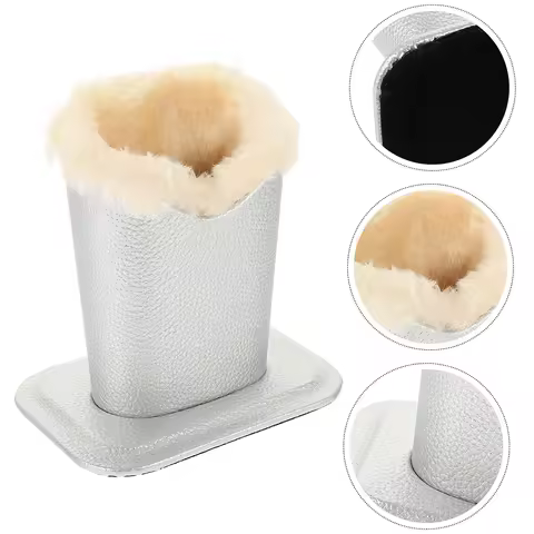 2 Pcs Eyeglasses Display Stand Plush Lined Anti Scratch Owl Shaped Holder for Bedroom Living Room Of