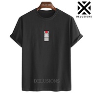 Demon Slayer Anime T-shirt Tanjiro Sun Rising Earrings Japanese T-shirt Distro Clothes Men Women Uni