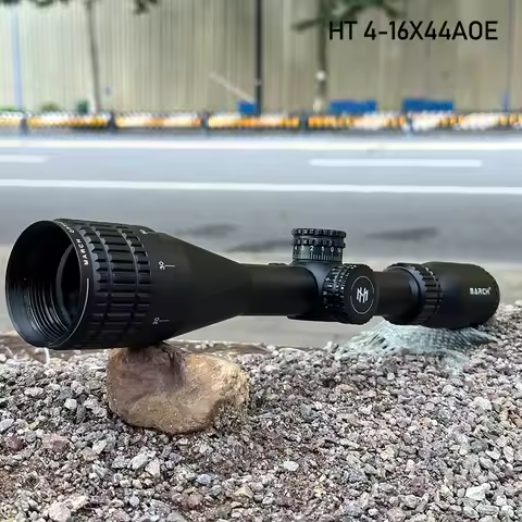 March HT 4-16X44AOE Tactical Riflescope Spotting Rifle Scope Hunting Optical Collimator Airsoft Airg