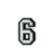 Phụ kiện Jibbitz™ Charm B&W Number 6