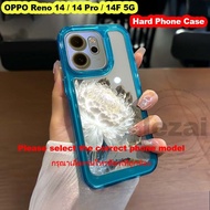 Oppo RENO 14F 14 Pro 5g 2025 trường hợp Oppo RENO 14F reno14 reno14pro 5g trường hợp hoa cứng chống