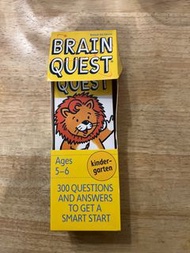 Brain Quest腦筋大挑戰益智問答咭 Kindergarten ages 5-6