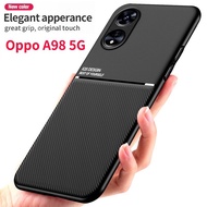 OPPO A98 5G Magnetic Soft Matte Silicone Casing For OPPO A98 98A OPPOA98 A 98 2023 4G 5G Phone Case 