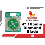 Wynn's 4" 105mm Diamund Blade