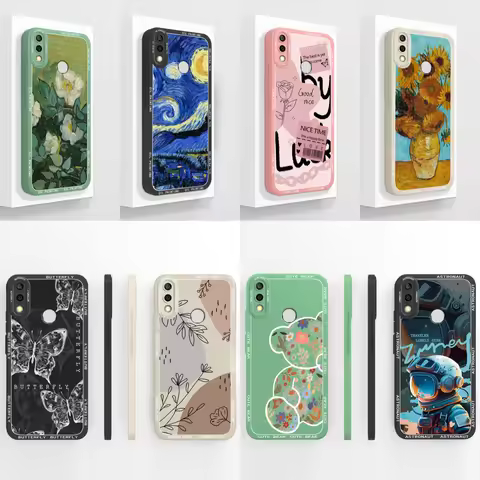 For Huawei Y7 Pro Y7P Y7A Y7 Prime Case Oil Painting Phone Cases For Huawei Y 7 Y7Pro Y7Prime Funda