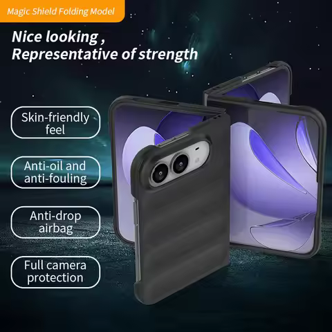 Anti-Drop Folding Funda Case for Iphone Duo 18 Fold Fall Protection Mobile Phone Cover Coque