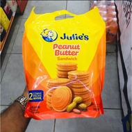 Julie's Peanut Butter Sandwich Biscuit 360g Biskut Sandwich Mentega Kacang