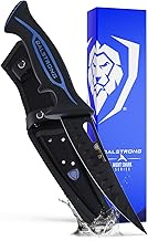 DALSTRONG Curved Boning Knife - 6 Inch - Night Shark Series - 7CR17MOV High Carbon Steel - Titanium