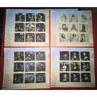 901:  Ceuta, a colony, publishes the "World Famous People and Paintings Series" 81 Pcs/ set  休达，殖民地国