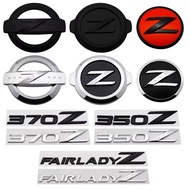 Car Side Emblem Badge Z Logo Sticker Rear Trunk Decals For Nissan 350Z 370Z Fairlady Z Z3 Z34 Auto E