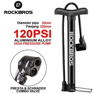 Rockbros 120 psi rockbros A-320 bike air pump aluminum air pump for bicycle