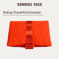 Sunnies Face fabric makeup bag