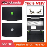 NEW For HP Pavilion 15 15-CX CX0001la Gaming Laptop Top Case LCD Back Cover/Front Bezel/Hinges/Palmrest Keyboard Top Lower Case Hi­—Store