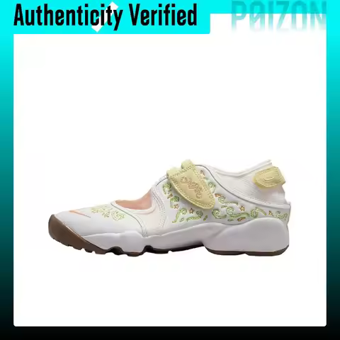 Nike Air Rift Casual Shoes Women's White Green Yellow IR8208-181