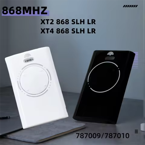 1/5/10pcs 868 XT2 XT4 SLH LR Garage Door Remote Control Compatible with 868Mhz Frequency XT2 XT4 868