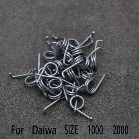 10Pcs Universal Fishing Reel Spring Stainless Steel Spinning Wheel Repair Parts For Daiwa 1000-2000 