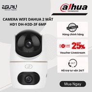 DAHUA 2-Eye Wifi Camera HERO DUAL D1 DH-H3D-3F 6MP/ DH-H5D-5F 10MP 360 Rotation, 2-Way Talk