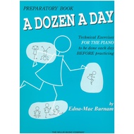A Dozen A Day Preparatory Book by Edna-Mae Burnam
