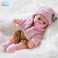 Debe 30cm Vinyl Rebirth Doll Simulation Baby Doll Children's Toy Doll