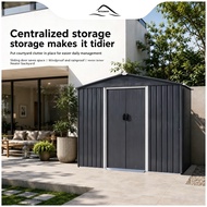 Outdoor storage shed, tool shed, waterproof and windproof, utility room, outdoor storage 户外储物房