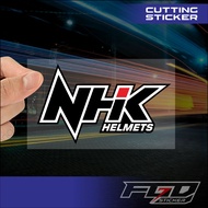 Cutting Stiker Logo NHK Helmet