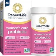 Renew Life, Probiotic Ultimate Flora Womens Care 90B, 60 Count