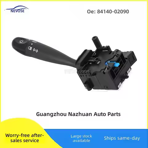 For Toyota Yaris Headlight Control Switch Turn Signal Switch 84140-02090 Auto Lighting Stalk Lever R