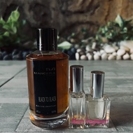 5ml/10ml Mancera Black to Black glass spray decant