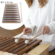 [Dickly] Hand Chime Hand Percussion Bell Lightweight Ornament Musically Tuned Fine Motor Skill Porta