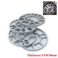 1PC Aluminum Universal Car Wheel Spacer Shims Plate 3mm 5mm 8mm 10mm Fit 4x100 4x114.3 5x100 5x108 5x114.3 5x120
