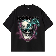 KATUN Black Cotton T-shirt - EXISTENCE - HECTIC