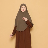 Tela French Khimar - Umrah Hijab Umrah Khimar/ Crinkle Airflow Khimar Hijab/ /