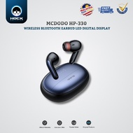 MCDODO HP-330 TWS Wireless Earbuds Bluetooth 5.3 Noise Reduction LED Display Gaming Earphone